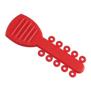 Ligature Ties 0.120 in Red 50/Pk