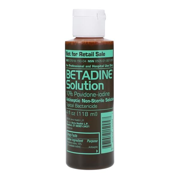 Betadine Prep Solution 4oz