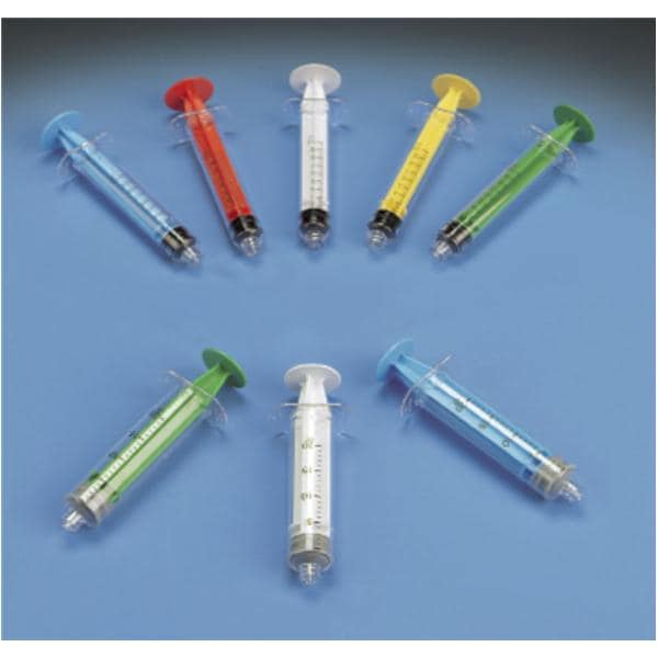 Piston Speciality Syringe 20cc Green No Dead Space 50/Ca