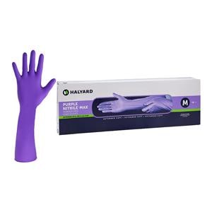 Purple MAX Nitrile Exam Gloves Medium Purple Non-Sterile 50/Bx