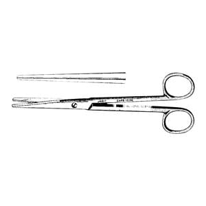 Mayo Scissors Straight 6-3/4" Ea