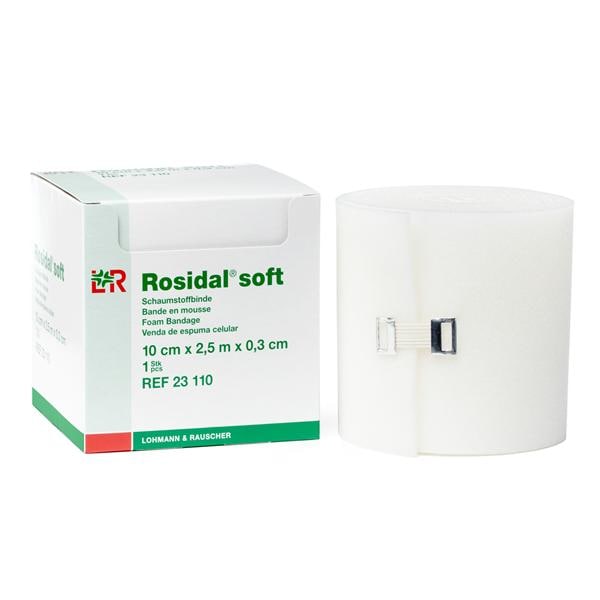 Rosidal Soft Polyurethane Foam Foam Padding Roll 4x0.12" White LF