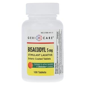 Bisacodyl EC Laxative Tablets 5mg 100/Bt