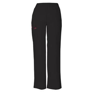 Dickies Scrub Pant 5 Pockets X-Small Black Womens Ea