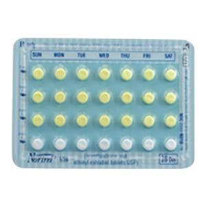 Nortrel 1/35 Norethindrone and Ethinyl Estradiol Tablets 1mg/0.035mg Blstr Pk