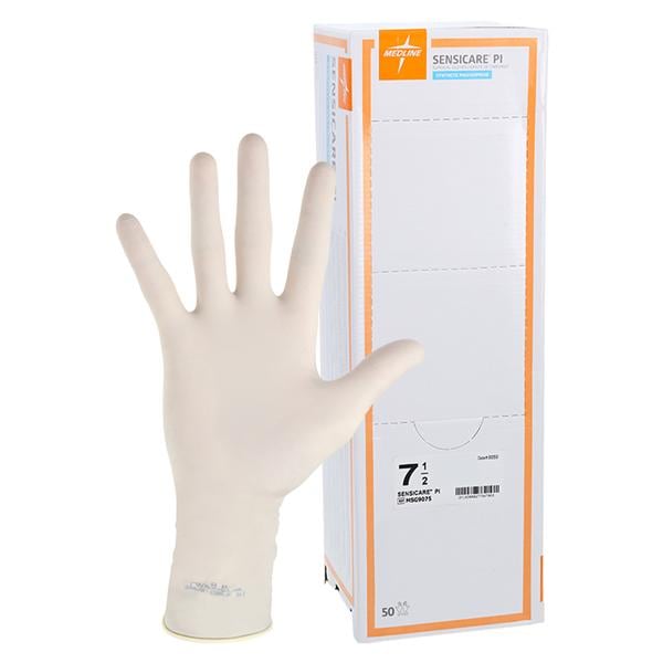 SensiCare Polyisoprene Surgical Gloves 7.5 Cream