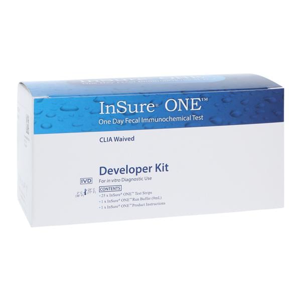 InSure FIT Developer FIT: Fecal Immunochemical Test For Colorectal Cancer 25/Pk, 12 PK/CA