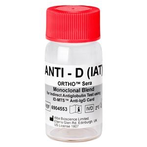 Ortho Anti-D (IAT) Sera 5mL 1/Bx