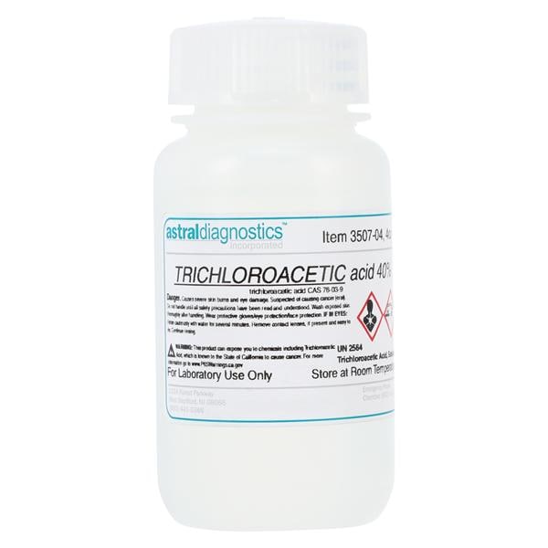Trichloroacetic Acid Reagent 40% 4oz Ea