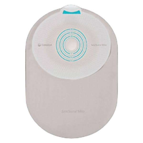 1-9/16x2-1/8" Ostomy Pouch Gray