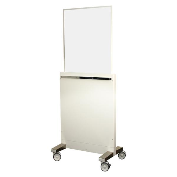 Technologist Screen X-Ray White 39-9/10x74-4/10" .5mm Equivalence 4-Caster Ea