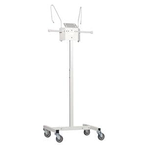 Apron Rack White 25x27x72" Mini 4-Caster Ea
