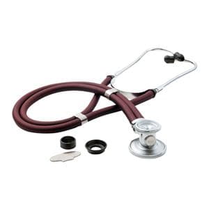 Adscope 641 Sprague Rappaport Stethoscope Adlt/Ped Brgndy Double Lumen Tubing Ea