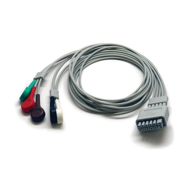 Mobility Leadwire New For ECG Snap End 5 Lead Ea
