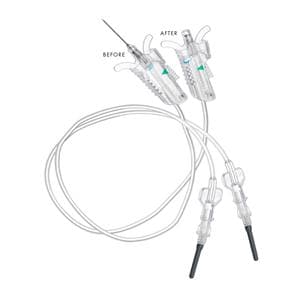 VanishPoint Blood Collection Set 21gx3/4" Dark Green Safety 12" Tubing 50/Bx