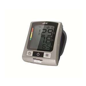 Advantage Ultra Blood Pressure Monitor Nvy Bl LF Wrist Digital LCD Display Ea