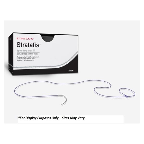 Stratafix Spiral PDS Plus Suture 4-0 18" PDO/Triclsn Mnflmnt PS2 Vio 12/Bx
