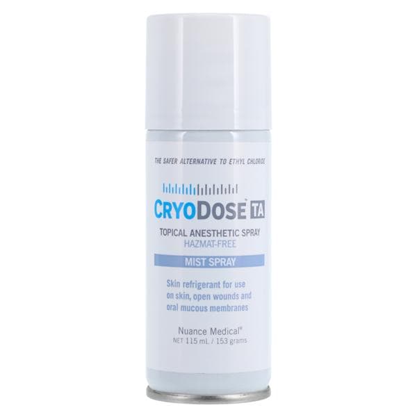 CryoDose TA Mist Topical Spray Can 115mL Each, 12 CN/CA