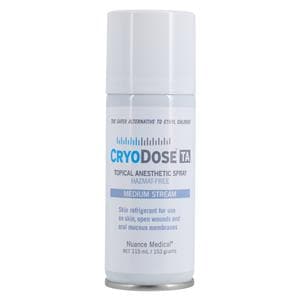 CryoDose TA Medium Stream Topical Spray Can 115mL Each, 12 CN/CA