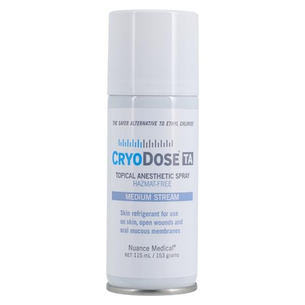 CryoDose TA Medium Stream Topical Spray Can 115mL Each, 12 CN/CA