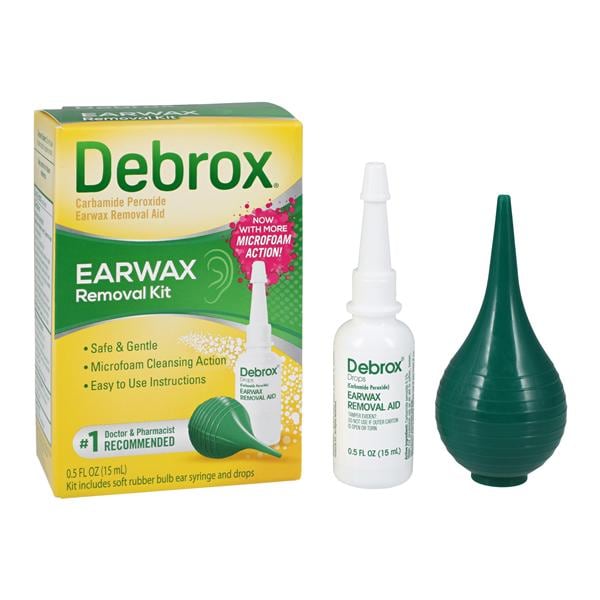 Debrox Ear Wax Liquid Solution Box 0.5oz/B, 24 BT/CA