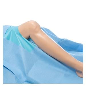 Orthoarts 114x88x150" Sterile Lower Extremity Drape 2-1/2" Fenestrated