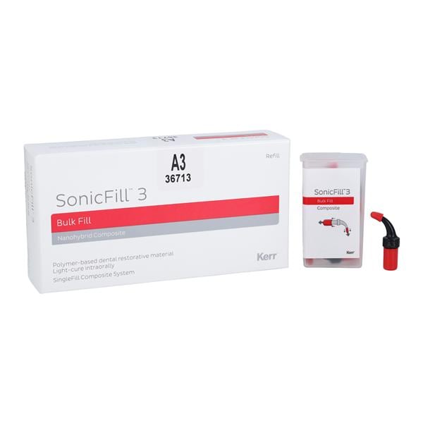 SonicFill 3 Bulk Fill Composite A3 Unidose Refill 20/Pk