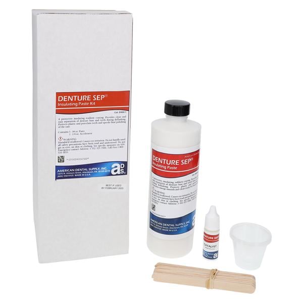 Denture Sep Kit Insulating Paste Ea