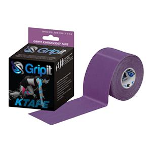 Strapit Kinesiology Tape Cotton/Lycra/Spandex 2"x5.5yd Purple Ea