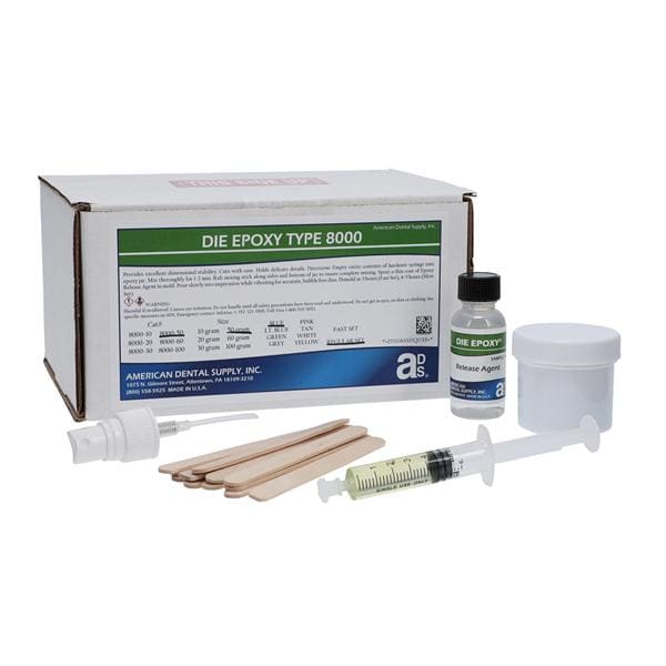 Type 8000 Die Epoxy Blue Fast 50Gm/Ea