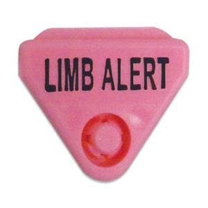 In-A-Snap Alert Clasp Plastic Pink Adult / Pediatric 250/Pk