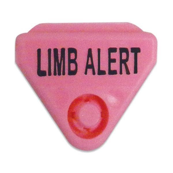 In-A-Snap Alert Clasp Plastic Pink Adult / Pediatric 250/Pk