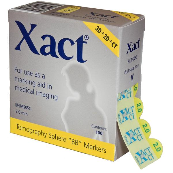 Xact BB Marker For 3D Tomosynthesis/CT 100/Bx, 24 BX/CA