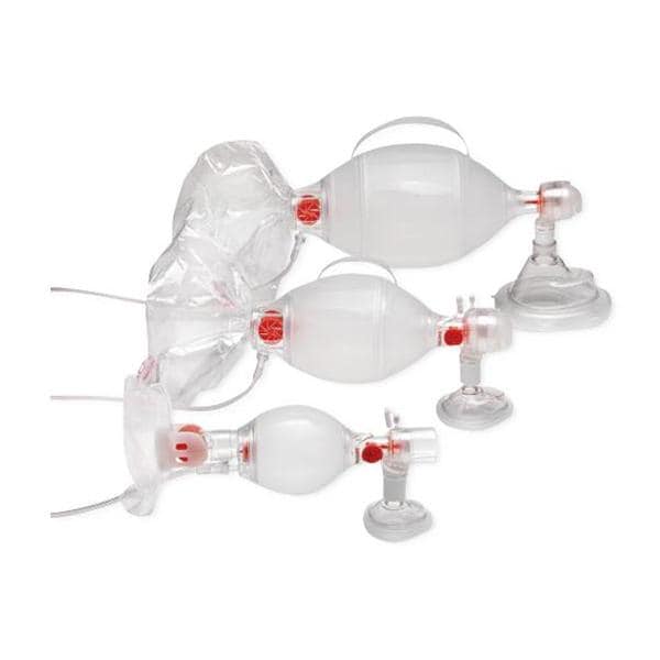 SPUR II Bag Resuscitator Adult Disposable 6/Ca