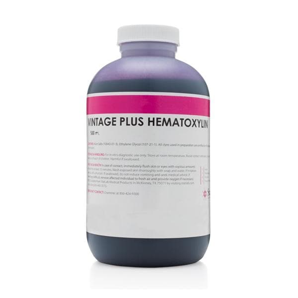 Vintage Plus Hematoxylin Stain 500mL Ea