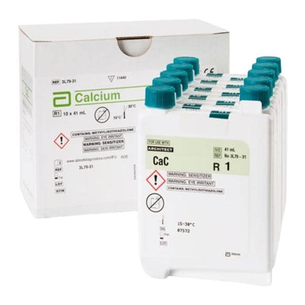 Architect Ca: Calcium Reagent 10x41mL 11440 Test Ea