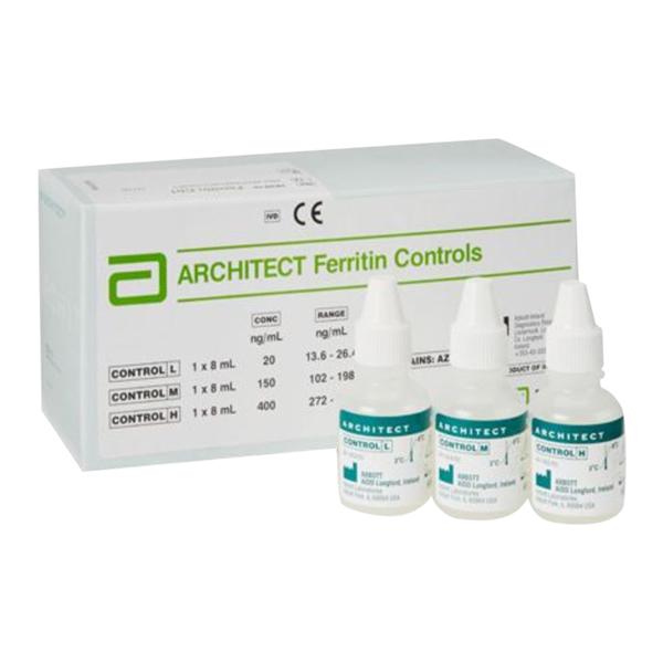 Architect Ferritin Standard Control 3x8mL Ea