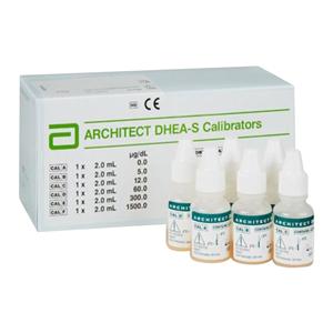 Architect DHEA-S: Dehydroepiandrosterone Sulfate Calibrator 6x2mL Ea