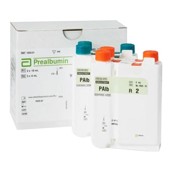 Prealbumin Reagent R1 3x18/R2 3x6mL 242 Tests Ea