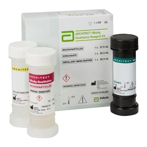 HBsAg: Hepatitis B Surface Antigen Reagent 500 Tests Ea