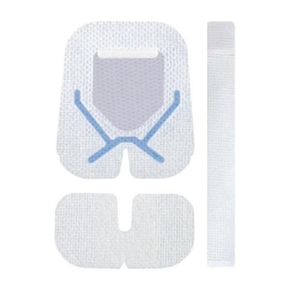 SorbaView Shield Fbrc/Flm IV Catheter Dressing 2.25x2.625" Strl Adhs Abs Pd LF