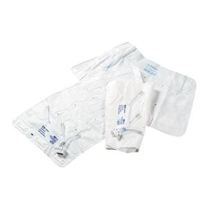 SCD Express Compression Sleeve Thigh High Medium White