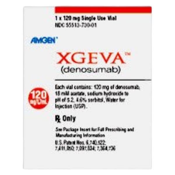 Xgeva Injection 120mg SDV 1.7mL Each