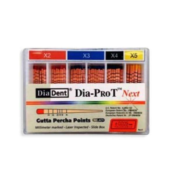 Dia-Pro T Hand Rolled Gutta Percha Points 60/Bx