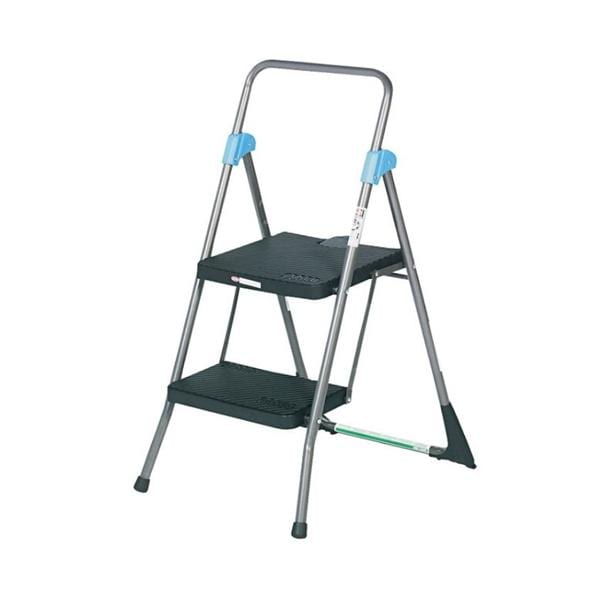 Cosco Stl 2Stp Fldng Stp Stl 300 Cap 39-1/2x22-1/2x24 .75 Gry Ea