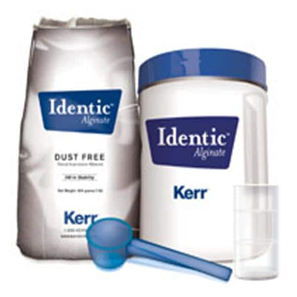 Identic Dust Free Alginate 1 Lb Value Package Fast Set Regular Body 8x1lb/Ca