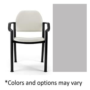 280 Basic Side Chair Stone Powder-Coated Steel Frame 400lb Capacity EA