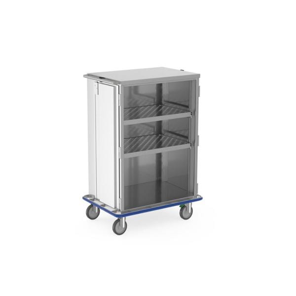Case Cart 25x36x47.25" 6" Caster (2) Door