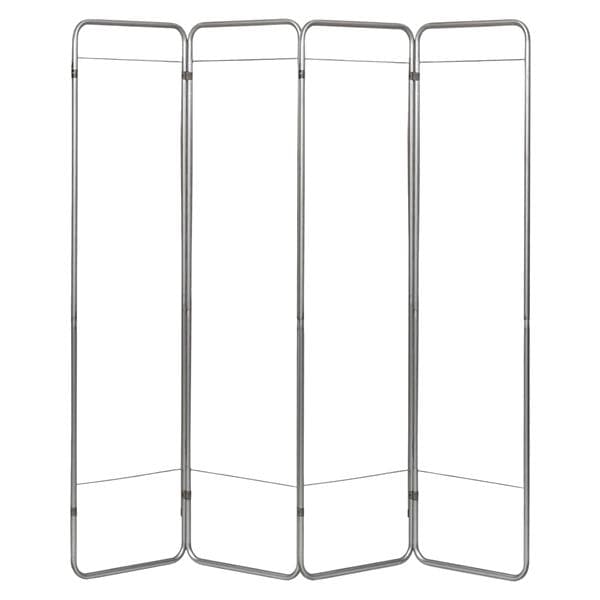 Privacy Screen Anodized Aluminum 4-Section Ea