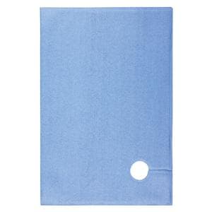 Scatter Armor Angiographic Shield Blue 12x17" Lead Free w/ 1.5 Crclr Fen 15/Bx